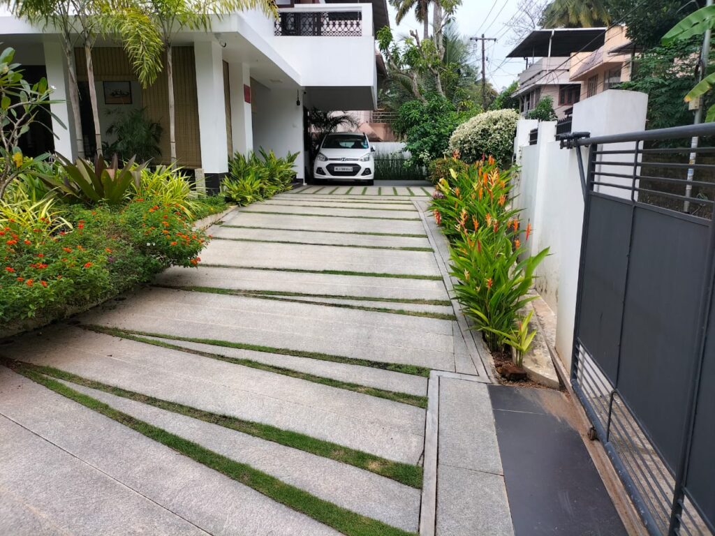 Bangalore stone paving